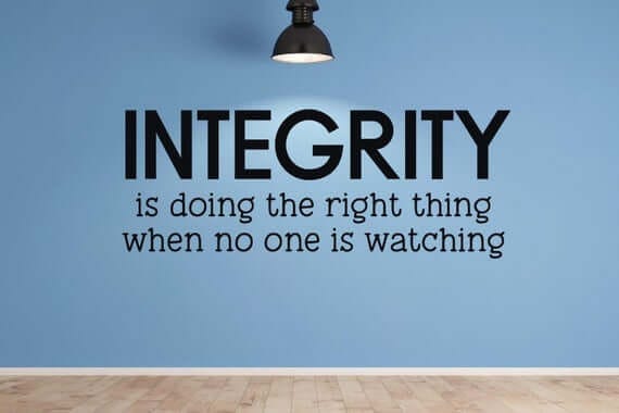 Moving forward with Integrity | Raeveen Pasupathy